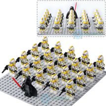 21Pcs Darth Vader And 327th Star Corps Clone Trooper Stars Wars Minifigure Toys - £26.06 GBP