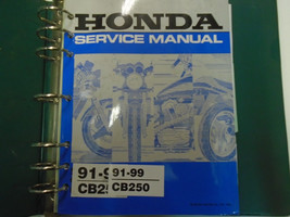 1991 1992 1993 1994 1995 1997 1998 1999 Honda CB250 Servizio Riparazione Manuale - £62.57 GBP