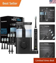 Powerful Black Series Pro Toothbrush &amp; Flosser - Modern Dental Health Si... - $119.99