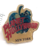 Planet Hollywood New York Pin Big Apple Logo Vintage Souvenir Collectibl... - $17.80 CAD