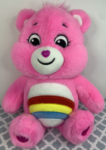 Care Bears Cheer Bear Plush Unlock The Magic Stuffed Animal 2020 Basic Fun 12&quot; - £7.90 GBP