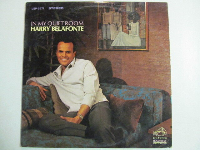 HARRY BELAFONTE IN MY QUIET ROOM LSP-3572 STEREO DYNAGROOVE 1966 LP VINY... - $5.93