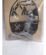 *Bent* Stardock Ral Partha 1976 Crossbow Man With Plume Helmet 1&quot; - $470.22 MXN