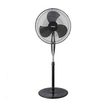 Optimus 18 in. Oscillating Stand Fan in Black - £72.42 GBP