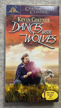 Dances With Wolves  VHS Sealed Movie VCR Video Tape  Kevin Costner Sealed - £9.19 GBP