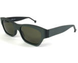 Vintage la Eyeworks Sunglasses MILES Matte Green Rectangular Frames gree... - $74.43