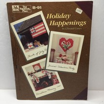 Holiday Happenings Christal Carter Quilt Patterns Easter Christmas Paper... - £19.51 GBP