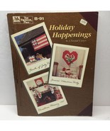 Holiday Happenings Christal Carter Quilt Patterns Easter Christmas Paper... - £20.02 GBP