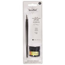 Speedball Art Calligraphy Pen &amp; Ink Set Black - £6.78 GBP