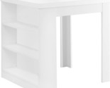 Monarch Specialties I 32&quot; X 36&quot; White Counter Height Dining Table. - $219.97