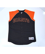 San Francisco SF Giants Sleeveless Jersey Sz M Majestic MLB Genuine Merc... - £29.55 GBP
