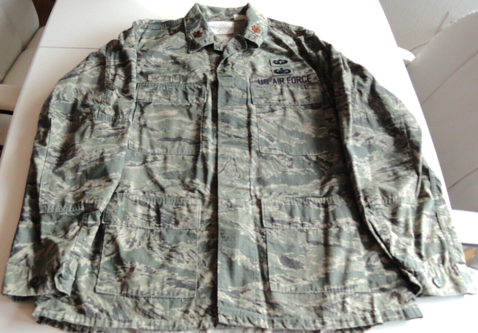 USAF PROPPER NFPA COMPLIANT AIRMAN BATTLE UNIFORM TIGER STRIPE JACKET CO... - $25.24