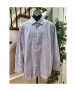 Dockers Men&#39;s Blue Cotton Collared Long Sleeve Casual Button Down Shirt ... - €17,86 EUR