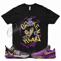 BROKEN T Shirt for LeBron 20 GS Vivid Purple Witness 7 Cave Purple Solar Flare 6 - £18.25 GBP+