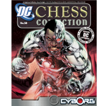 Eaglemoss DC Chess Collection Magazine / Comic #58 - Cyborg the White Rook - £3.98 GBP