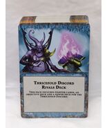 Warhammer Underworlds Deathgorge Thricefold Discord Rivals Deck - $368.51 MXN