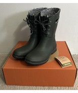 Bogs Women’s Amanda Plush Waterproof Dark Green Lace Up Boots US 9 UK 6.... - £51.93 GBP