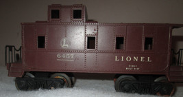 Lionel Lines 6457 Postwar O Gauge Brown Caboose Car - £13.66 GBP