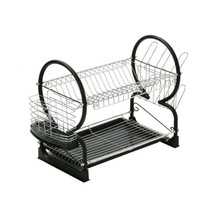 Premier Housewares 2-Tier Dish Drainer, 56 cm - Black  - $95.00