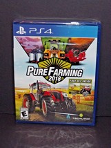 PS4 Pure Farming 2018 Game Day One Edition Extra Map Geotrack New Sealed (r) - £26.53 GBP