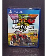 PS4 Pure Farming 2018 Game Day One Edition Extra Map Geotrack New Sealed... - £26.72 GBP