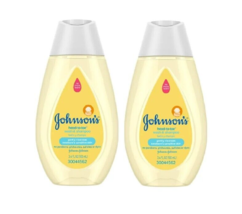 Johnson&#39;s Head To Toe Wash &amp; Shampoo Gently Cleanses Mini 3.4 Oz 2 Pack - £8.90 GBP