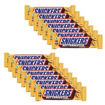 Snickers Butterscotch Flavour Chocolates- 40g Bar (Pack of 15)+Free Shipinng - $34.64