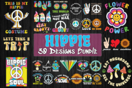 Hippie bundle svg 30 designs gra thumb200