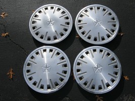 Genuine 1982 to 1989 Dodge Aries Plymouth 13 inch Reliant hubcaps wheel covers - $46.40