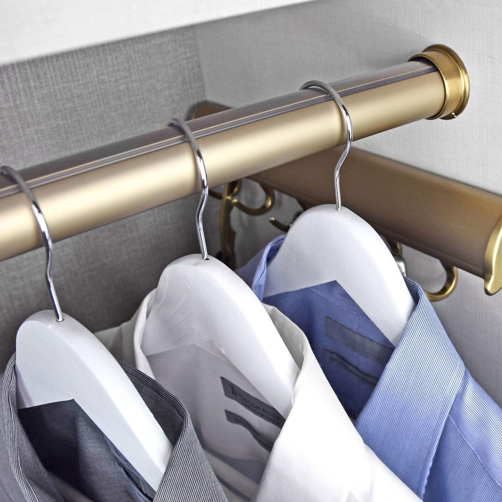 TAG Hardware Premium Round Wardrobe Closet Rod with End Supports and Pro... - $36.80+