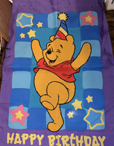 Disney Winnie The Pooh Happy Birthday Flag - $16.99
