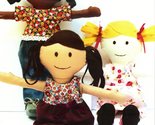 Jennifer Jangles Happy Patterns Make a Friend Soft Doll w/ Dress Sewing ... - £9.33 GBP