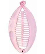 Caravan Hair Clip Med 2 Tone Color Banana Pink - £10.29 GBP