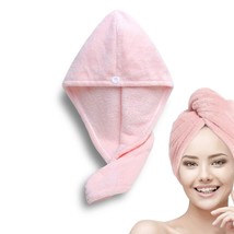 Set of 2 Hair Towel Absorbent Towel Bathrobe Magic Hair Warp Towel Super... - $15.67