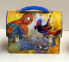 The Amazing Spider-Man Workmans Carry All Tin Tote Lunchboxes Series 2 Style B - £5.45 GBP