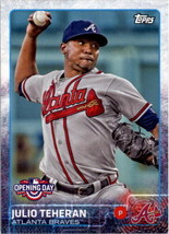 2015 Topps Opening Day #141 Julio Teheran NM-MT Braves ID:3969 - $1.67