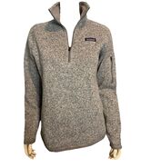Patagonia Women&#39;s 1/4 Zip Better Sweater Heathered Grey Large - €49,07 EUR