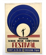 1939 National School Music Competition Festival Program Minneapolis Regi... - £31.80 GBP