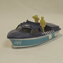 1976 Matchbox Superfast POLICE LAUNCH Boat ~ Rare Yellow Policemen ~ Exc... - $17.95