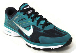 Nike Dual Fusion Tr 2 Print Women&#39;s GREEN/NAVY Training Shoes Sz 5, 631661-300 - £39.86 GBP