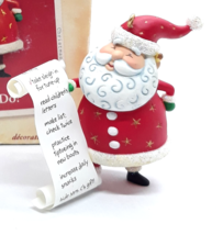 Hallmark Keepsake Ornament So Much To Do Santa And His To Do List 2004 - £5.60 GBP