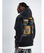 Vintage Washed Print Hoodie - $94.95