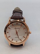 MREURIO Quartz Watch. Stainless Steel - Needs new Battery (Q) - $9.89