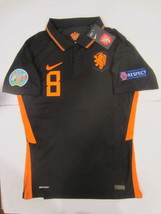 Georginio Wijnaldum #8 Netherlands 20/21 Euro Match Away Soccer Jersey 2020-2021 - £87.92 GBP