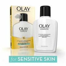 Olay Complete Sensitive Moisturizer with Sunscreen SPF 15  4.0 FL Oz..+ - £23.73 GBP