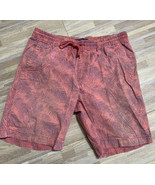 English Laundry Shorts Men’s Size Medium Pink Blue Draw String 3 Pockets - $212.67 MXN
