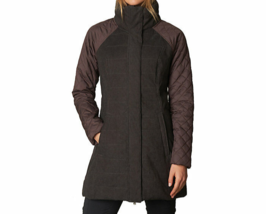 New NWT Prana Mixer Parka Womens M Jacket Coat Zip Long Snap Primaloft Warm Gray - £249.20 GBP