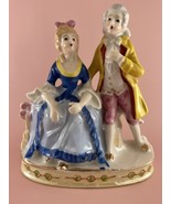 Vintage Made in Japan Man and Woman 6in Figurine - $13.85