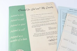 Vintage 1959 Sam Houston Area Council Charter Registration Folder Boy Sc... - $11.57