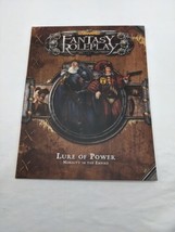 Warhammer Fantasy Roleplay Lure Of Power Nobility In The Empire Book - $178.19